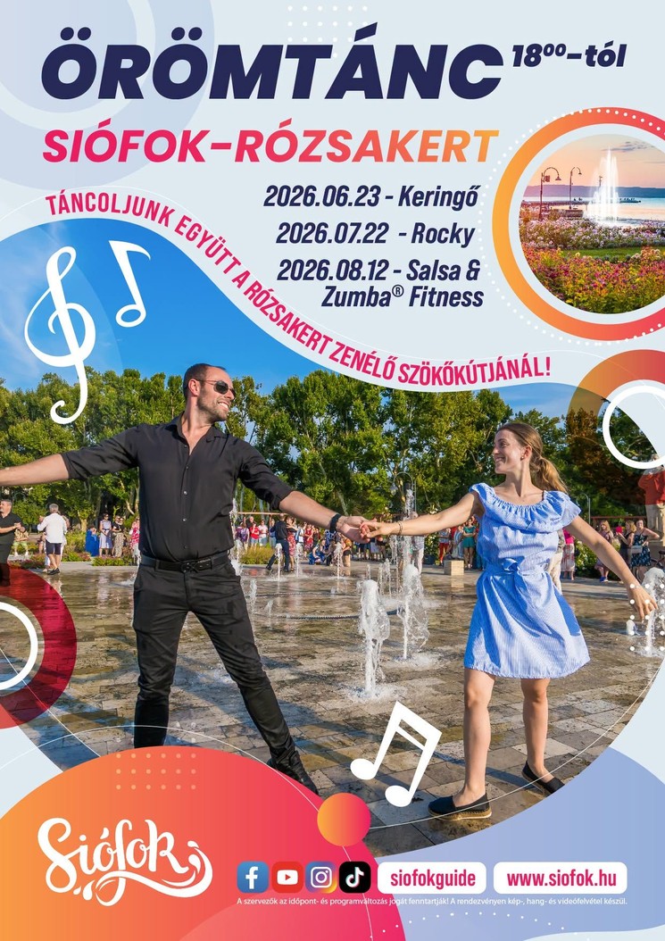 Siófoki programok 2026 - Események és rendezvények 