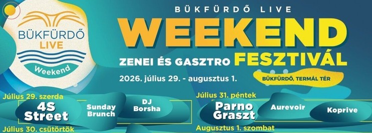Bükfürdő programok 2026 - Események és rendezvények