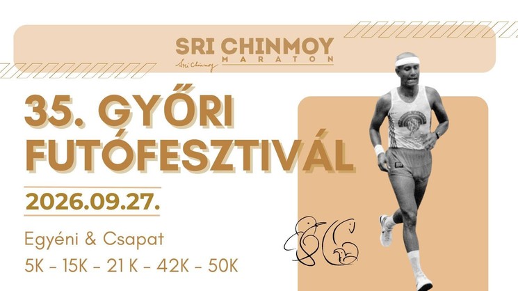 Sri Chinmoy Futófesztivál 2027 Győr 
