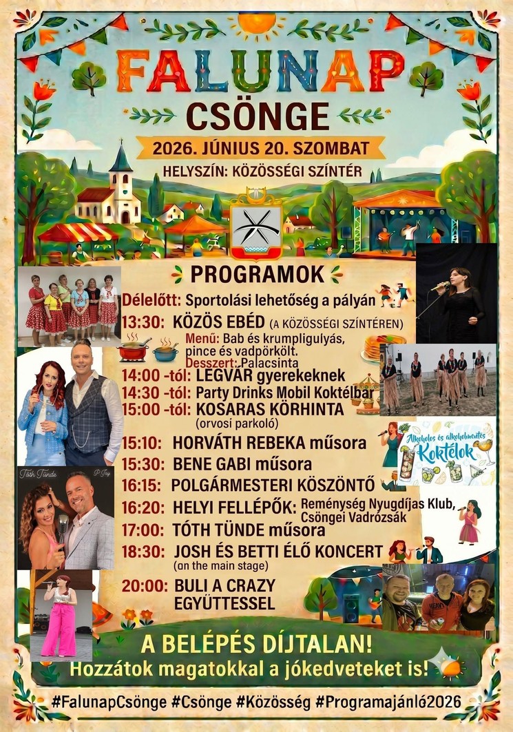 Falunap Csönge 2026