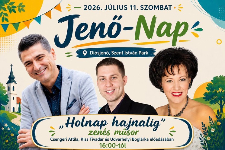 Jenő-nap Diósjenő 2026