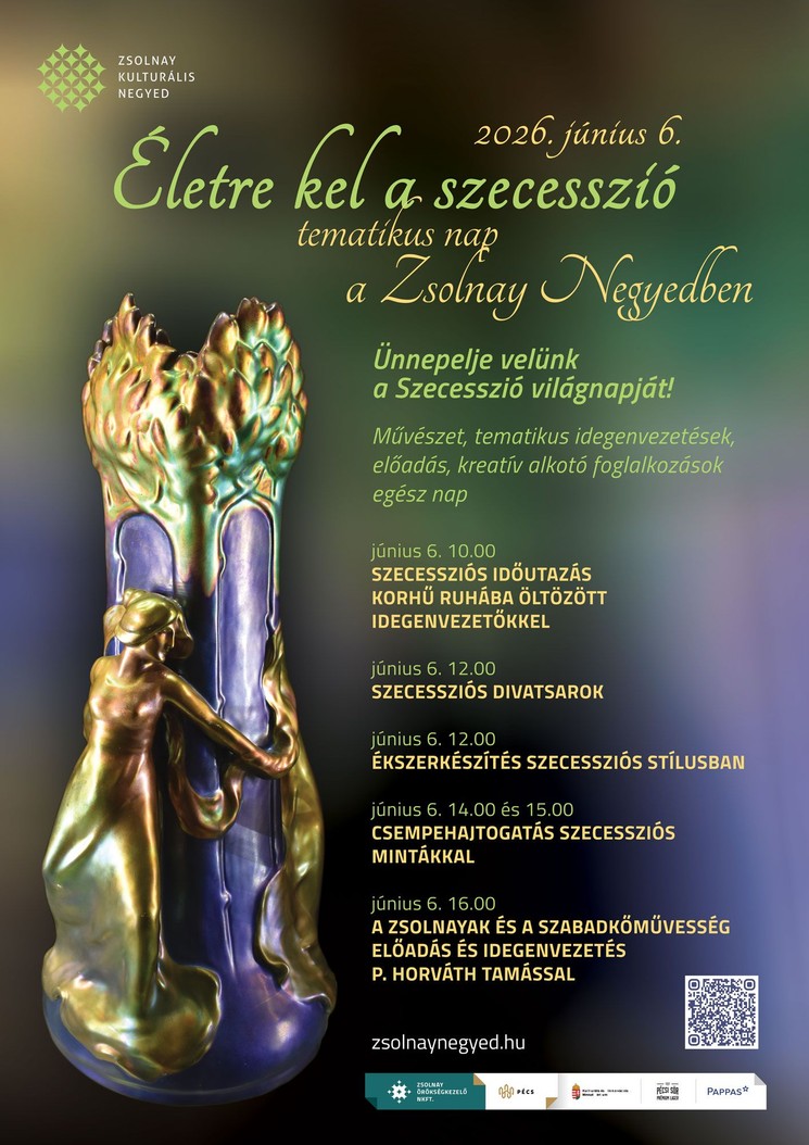 Zsolnay Negyed programok 2026 - Koncertek, események