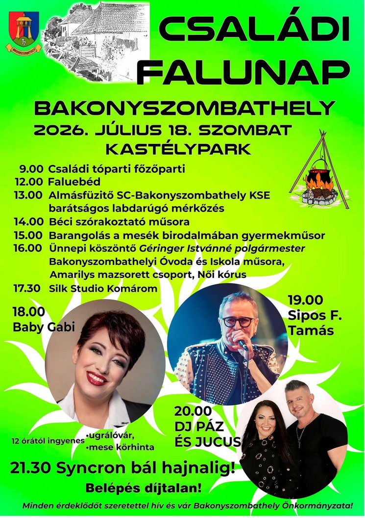 Falunap Bakonyszombathely 2026