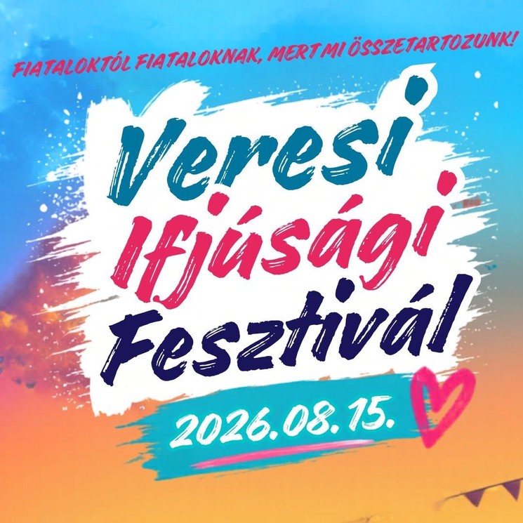 Veresi Ifjúsági Fesztivál 2026 Veresegyház