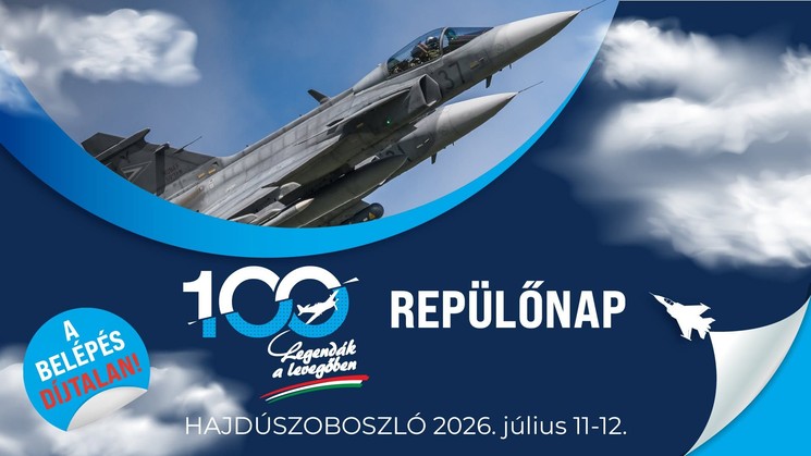 Repülőnap Hajdúszoboszló 2026 - Legendák a levegőben
