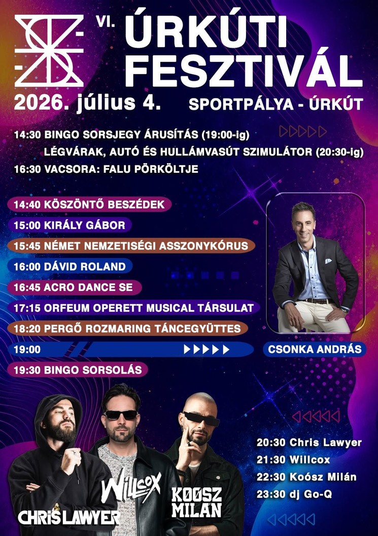 Úrkúti Fesztivál 2026