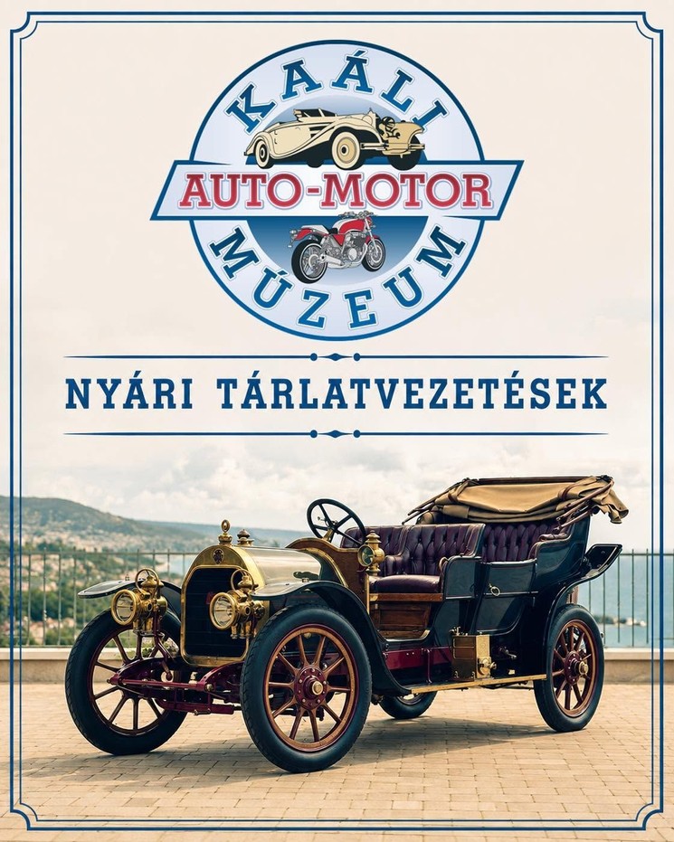 Tárlatvezetés a Kaáli Autó-Motor Múzeumban Dörgicsén