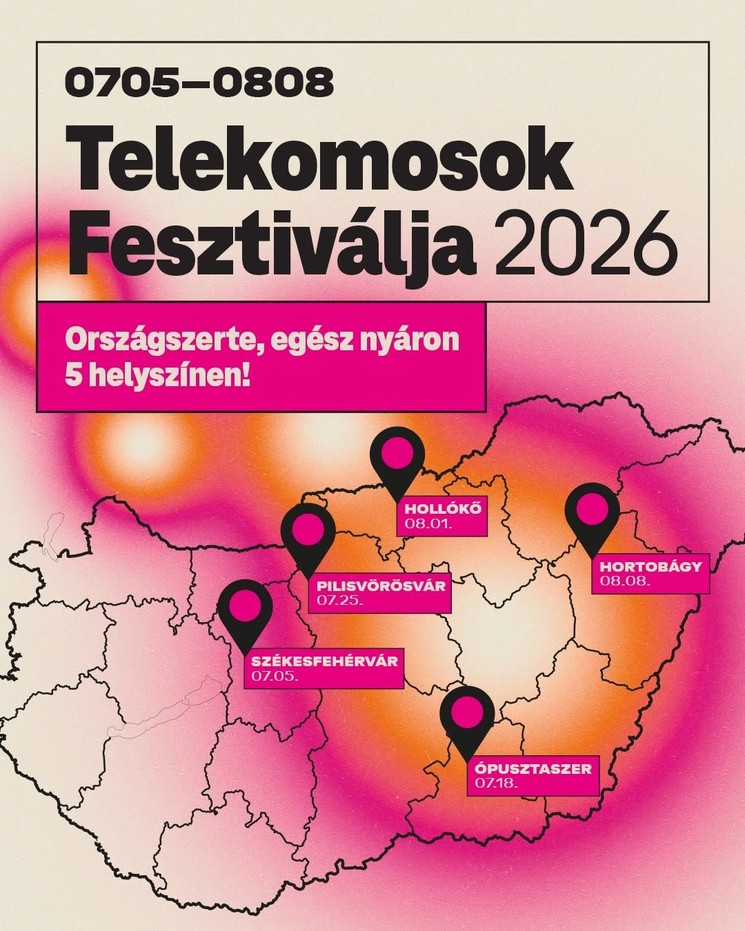 Telekomosok Fesztiválja 2026