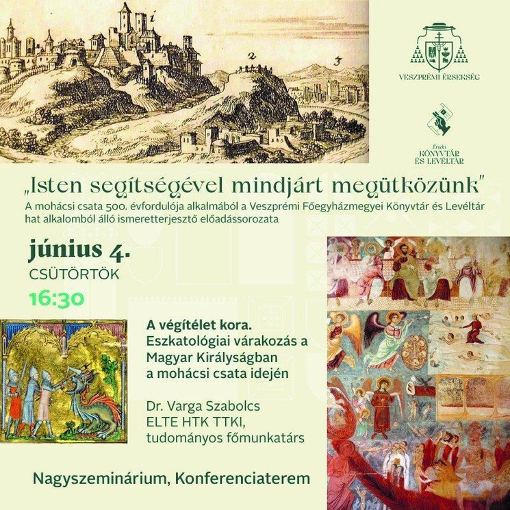 Veszprémi Érsekség programok 2026 - Események, rendezvények