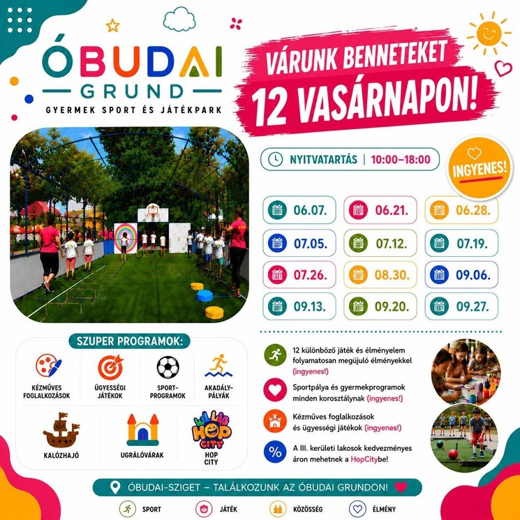 Óbudai Ground Gyermek Sport és Játékpark Budapest