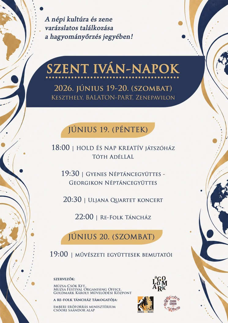 Szent Iván-napok Keszthely 2026
