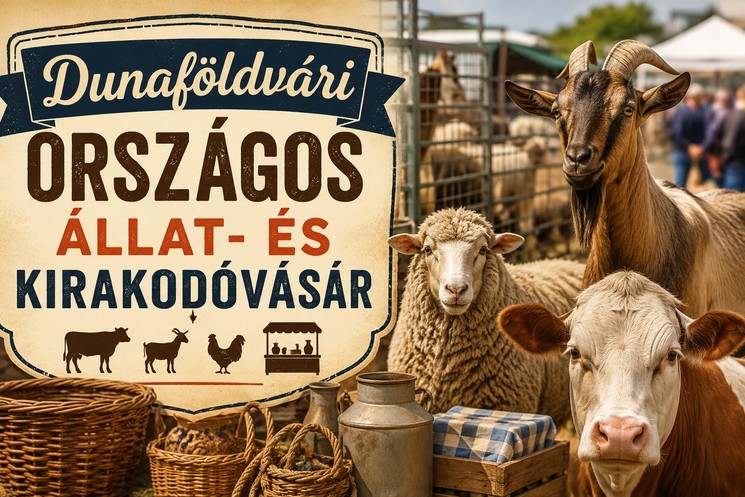 Dunaföldvári Országos Állat- és kirakodóvásár 2026 - Vásárok Dunaföldváron