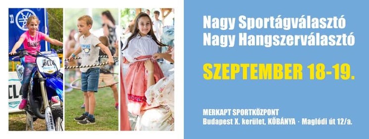 Budapesti Nagy Sportágválasztó és Nagy Hangszerválasztó 2026