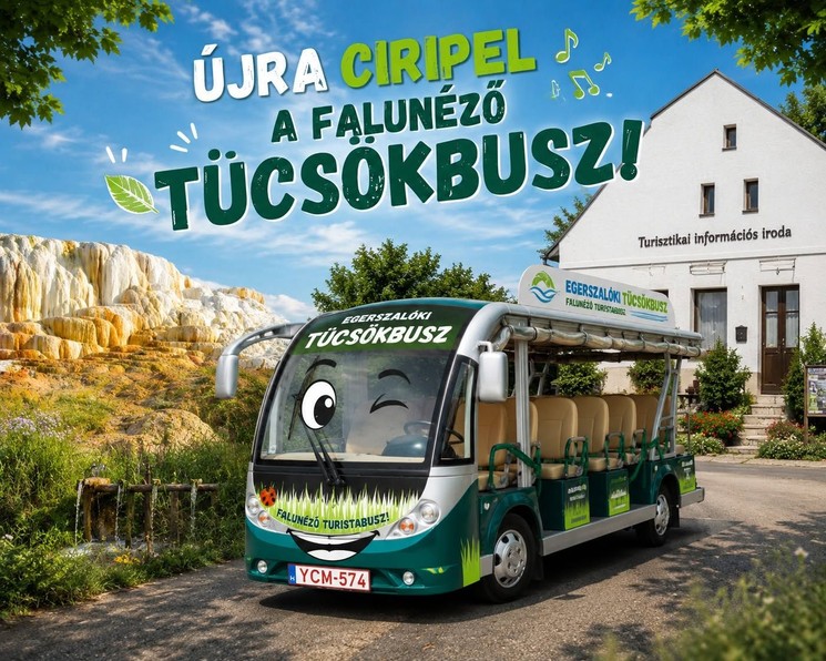 Egerszalóki Tücsökbusz 2026 - Falunéző turistabusz