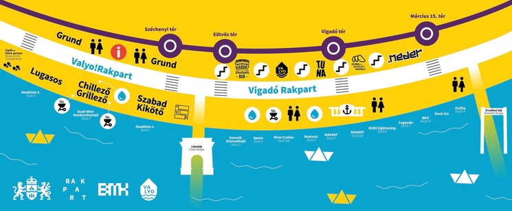 Rakpart programok Budapest 2026
