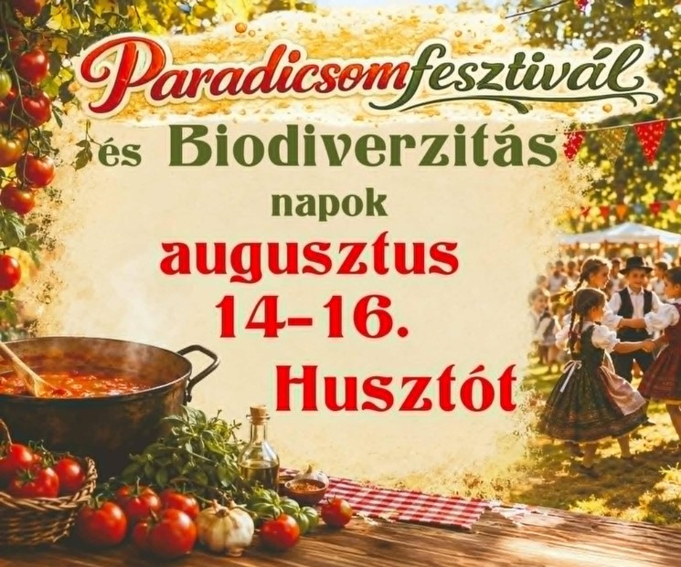 Husztóti Paradicsom Fesztivál 2026