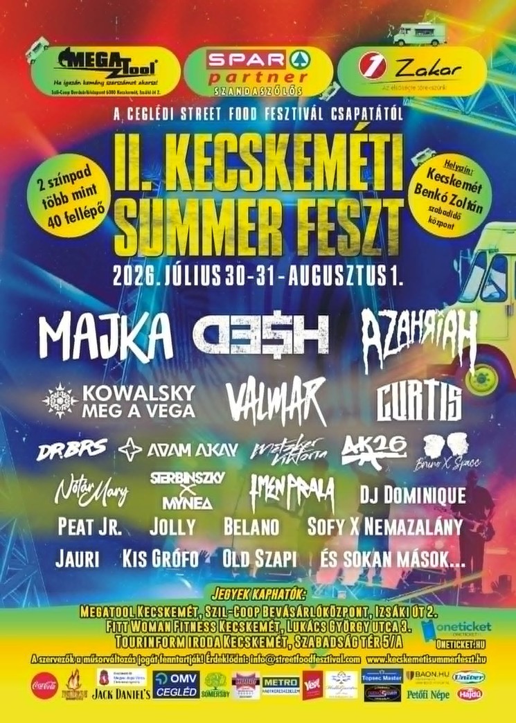 Kecskeméti Summer Feszt 2026