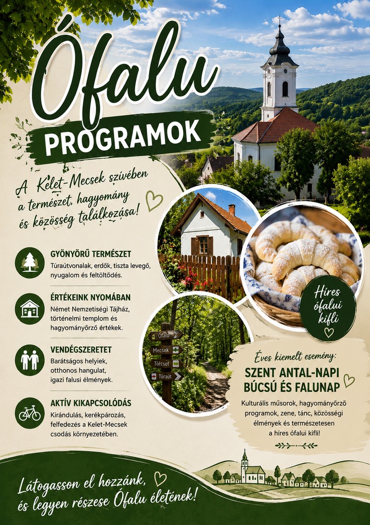 Ófalu programok 2026