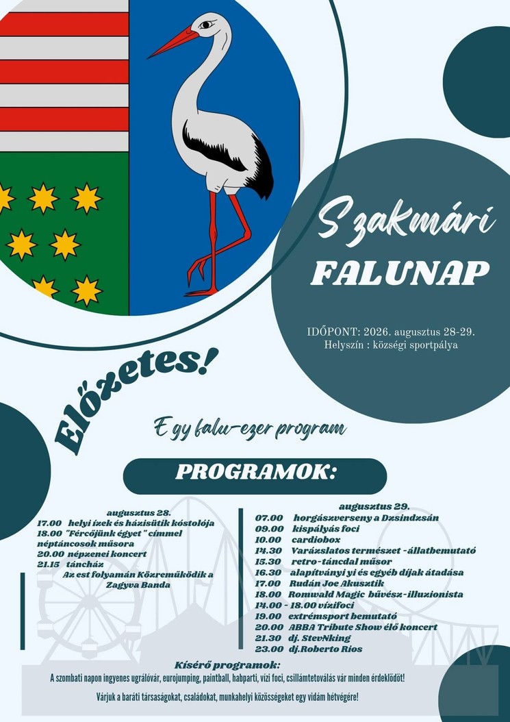 Falunap Szakmár 2026