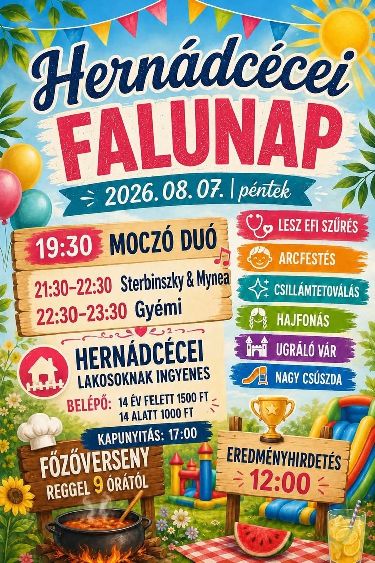 Hernádcécei Falunap 2026