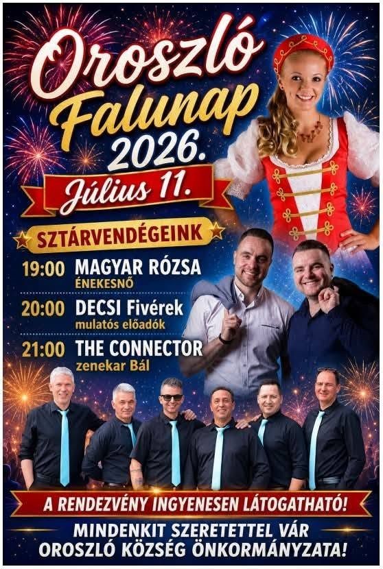 Oroszló falunap 2026