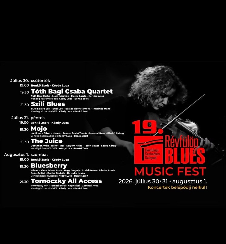 Révfülöp Blues Music Fest 2026