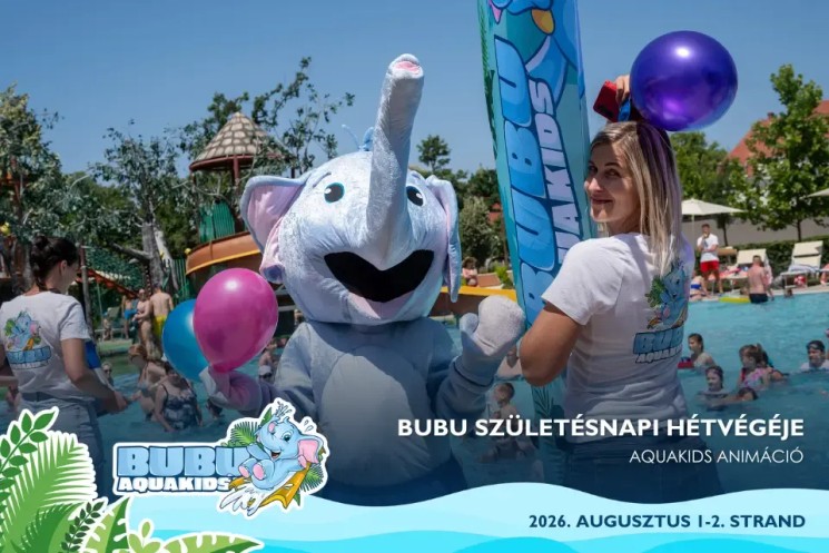 Családi nap Debrecenben, szórakoztató programok az Aquaticum Fürdőben 2026