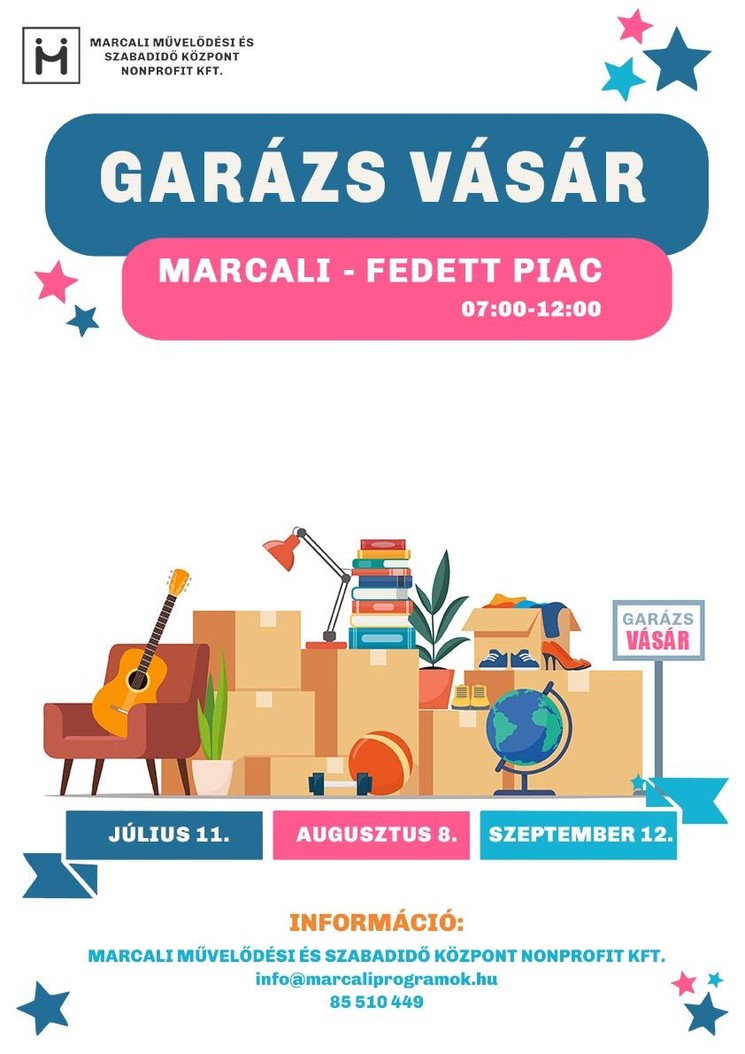 Garázsvásár Marcali 2026