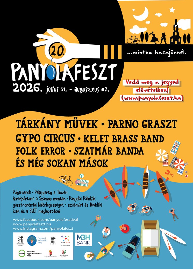 Panyola programok 2026 - Események és rendezvények