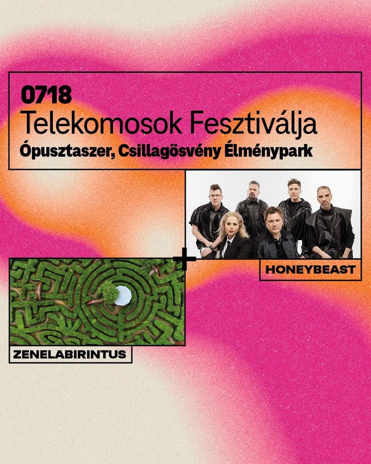 Ópusztaszer Fesztivál 2026 - Telekomosok Fesztiválja a Csillagösvény Élményparkban