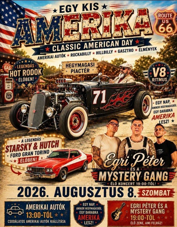 Amerikai nap 2026 - Egy kis Amerika a Hegymagasi Piactéren