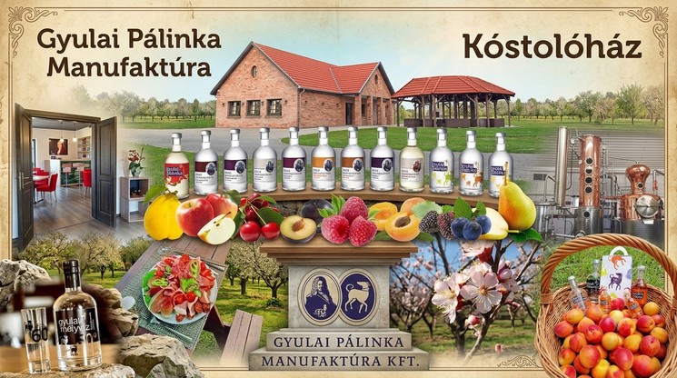 Pálinkatúra Gyula 2026 – élménydús kóstoló a Gyulai Pálinka Kóstolóházban