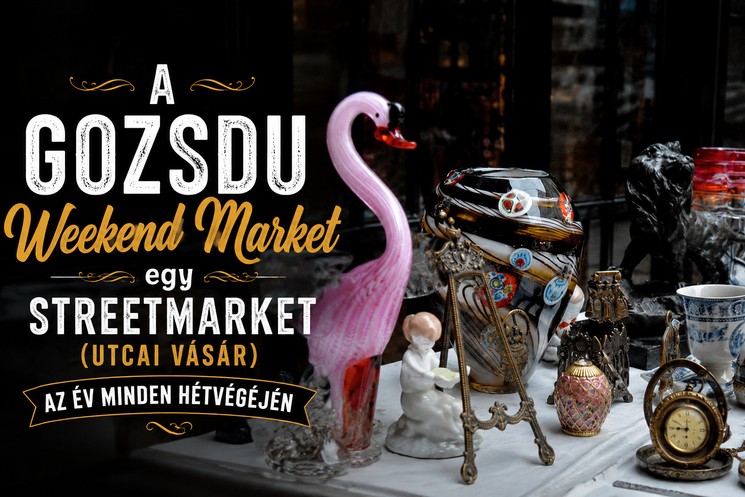 Nagy Budapesti Kultúrzsibi 2026 - Gozsdu Weekend Market a belvárosi bulinegyedben