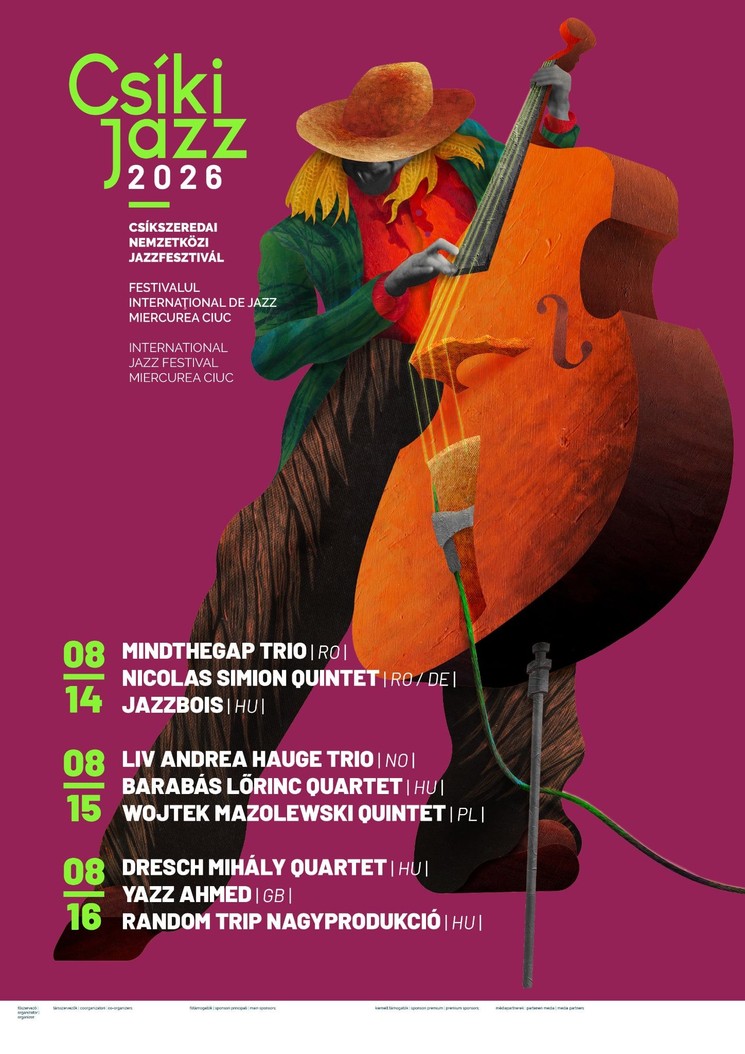 Csíki Jazz Fesztivál 2026 - Csíkszeredai Nemzetközi Jazzfesztivál