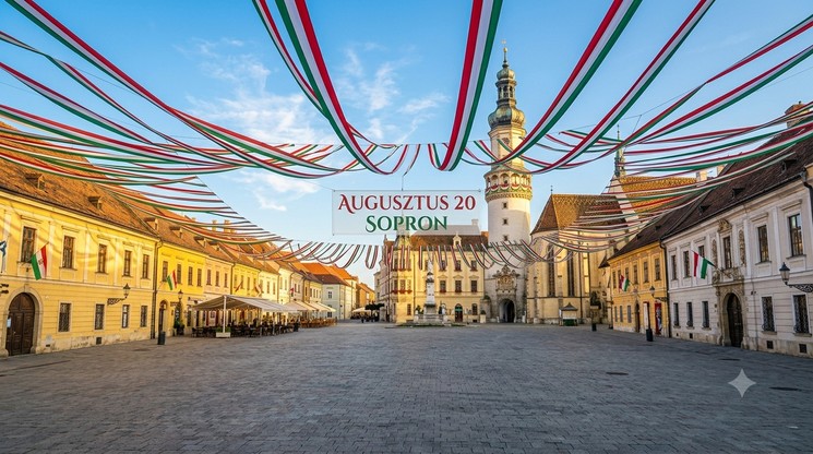 2026. augusztus 20. Sopron - városi programok az ünnepi hosszú hétvégén