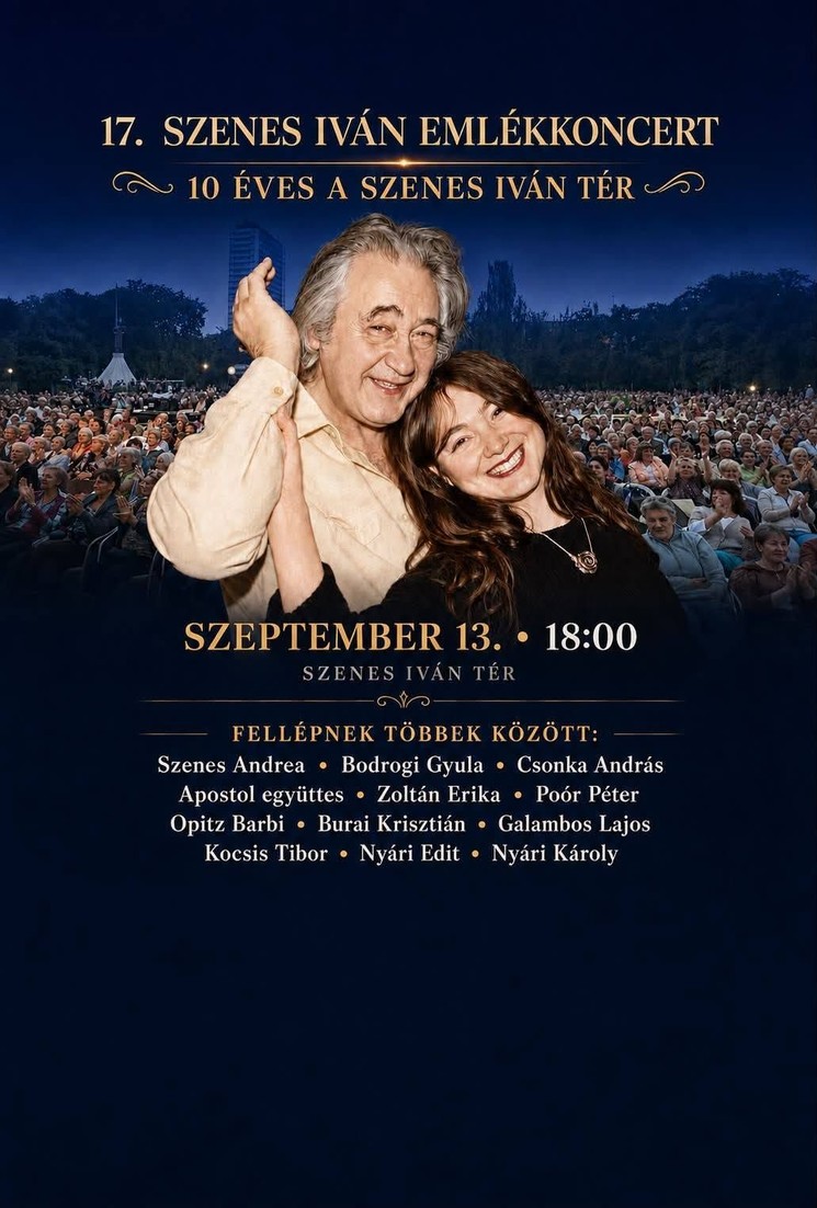 Szenes Iván Emlékkoncert 2026 Budapest