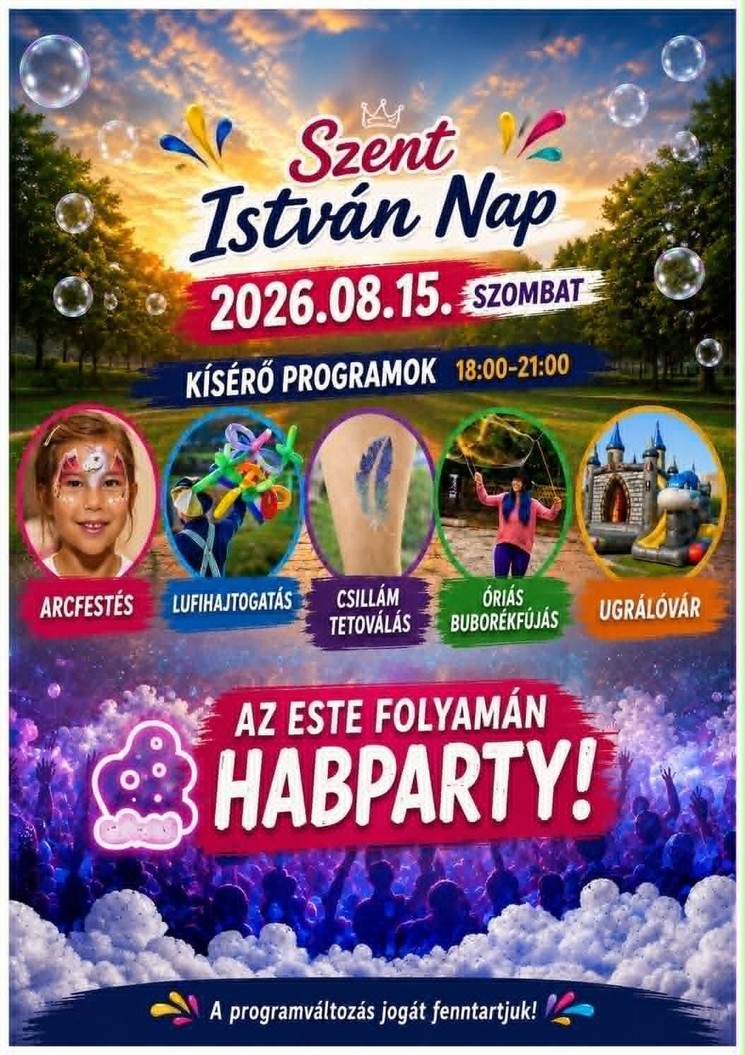 Szent István-nap Fegyvernek 2026