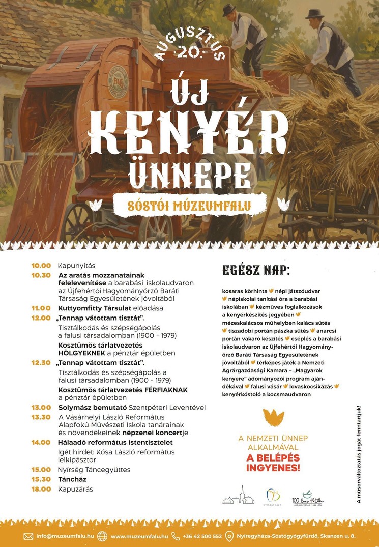 2026. augusztus 20. Nyíregyháza - Államalapító Szent István Ünnepe