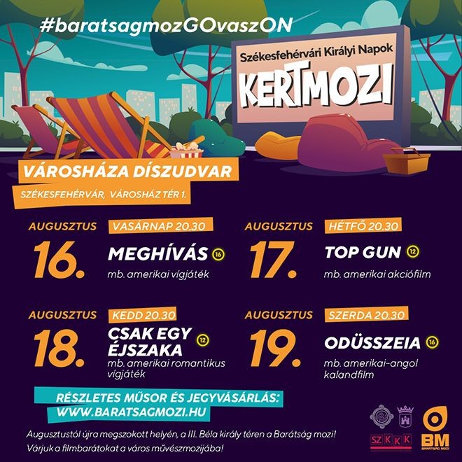 Kertmozi Székesfehérvár 2026