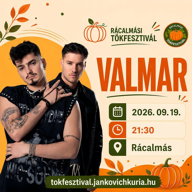 ValMar koncertek 2026 - Időpontok és helyszínek