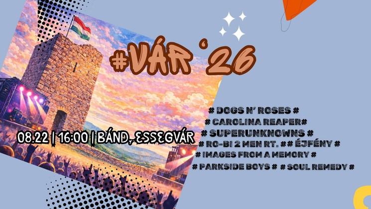 HashtagVÁR Fesztivál 2026 Bánd