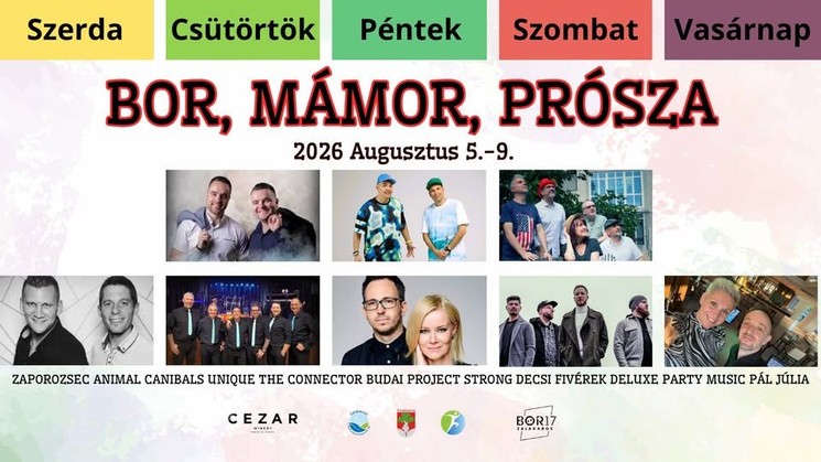 Zalakarosi fesztiválok 2026