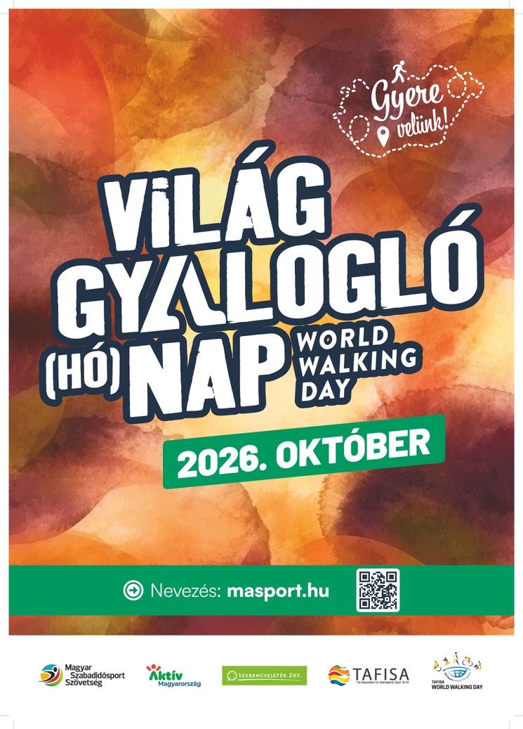Világ Gyalogló (Hó)Nap 2026 - Gyaloglás országos programsorozat
