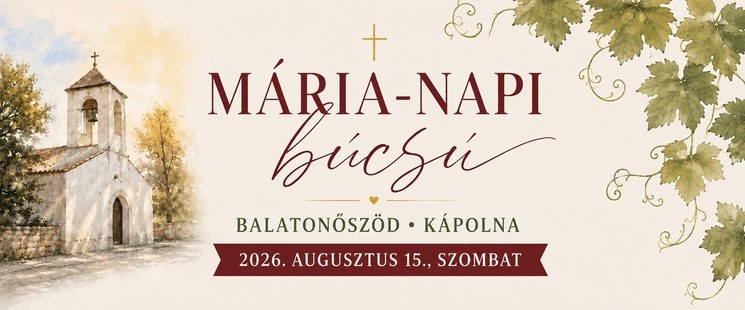Balatonőszödi Mária-napi Búcsú 2026
