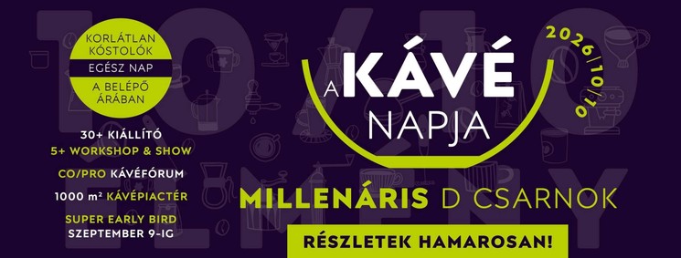 A Kávé Napja 2026 Budapest