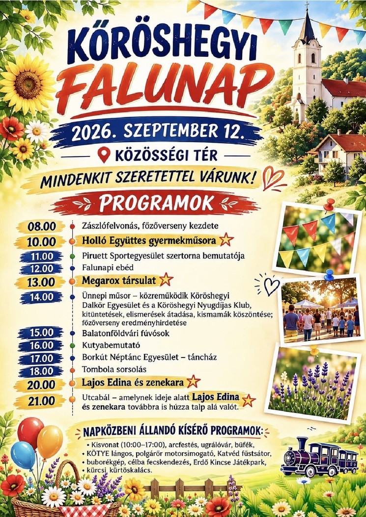 Kőröshegy Falunap 2026