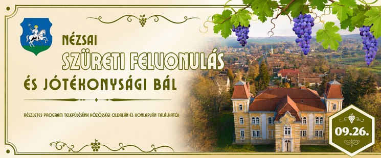 Nézsa Szüreti Felvonulás 2026