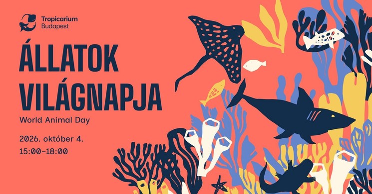 Állatok Világnapja Tropicarium 2026 Budapest