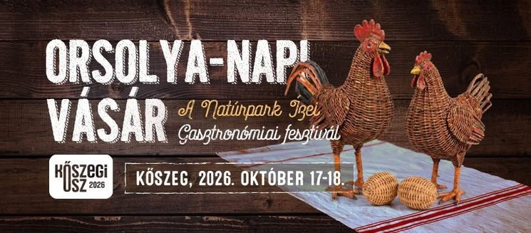 Orsolya-napi Vásár 2026 Kőszeg - Natúrpark Ízei Gasztronómiai Fesztivál