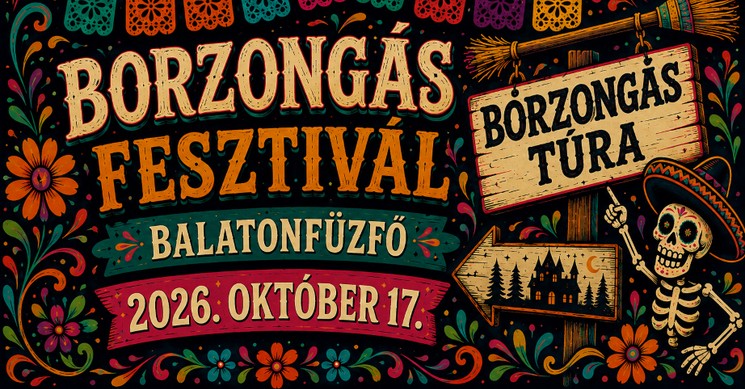 Borzongás fesztivál Balatonfűzfő 2026